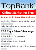 Brian's radio show is voted by marketing experts as the third most popular source for best practice podcasts about search engine optimization